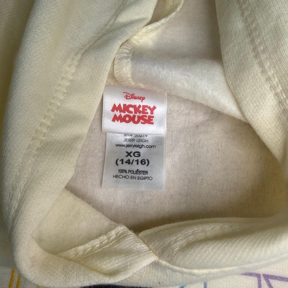 Disney Mickey Mouse Cream Graphic Tee